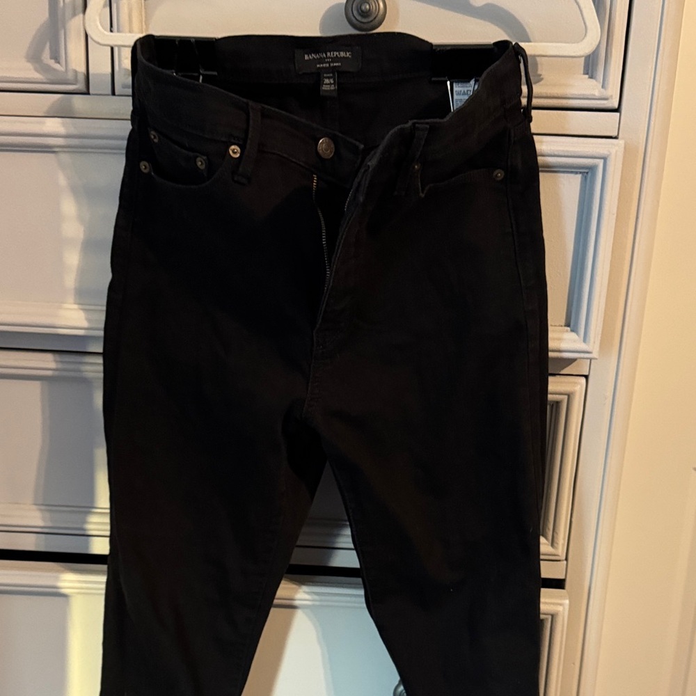 Banana Republic Factory Black Skinny Jeans